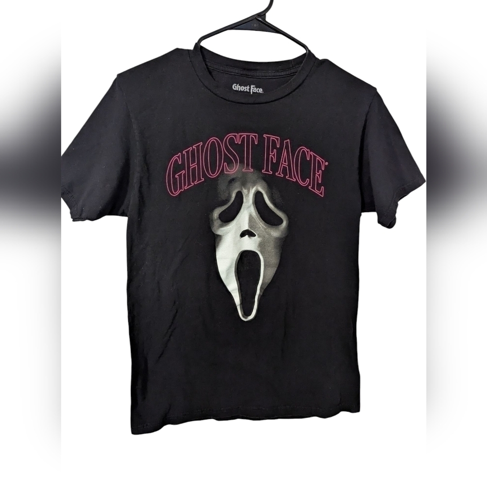 Ghost Face Black T-Shirt,Size s